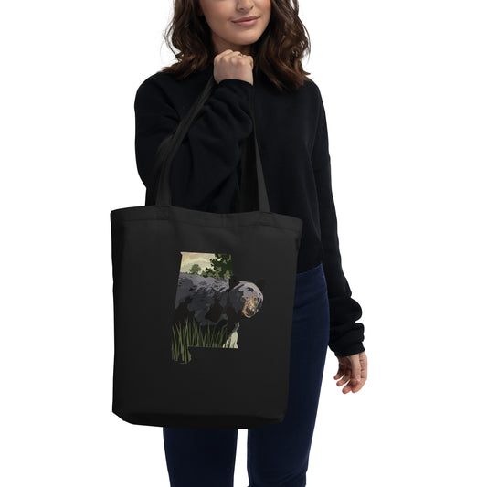"Alabama/Black Bear" - Eco Tote Bag