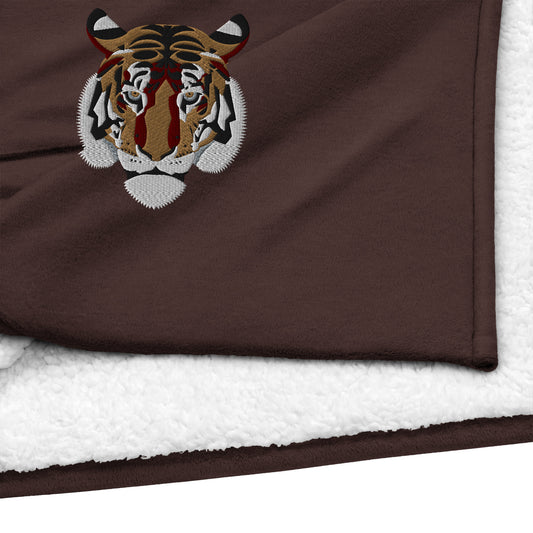 "Tiger" - Premium Sherpa Blanket